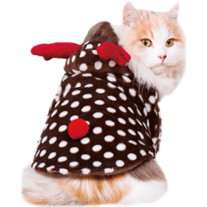 hoopet 华元宠具 猫咪 可爱麋鹿装 宠物服饰 19.8元包邮（需用券） ￥20