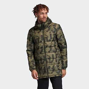 阿迪达斯（adidas） 3S REV AOP FR6635FR6636 男子双面羽绒服 322元
