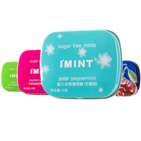 IMINT 无糖薄荷糖 16g *6件 19.9元包邮（需用券，合3.32元/件） ￥20