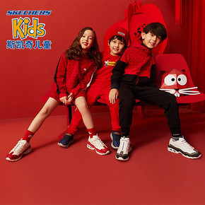 移动端： SKECHERS 斯凯奇 664148L 儿童运动鞋 299元包邮