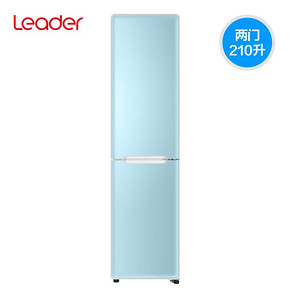 海尔出品Leader/统帅iCase系列 双门两门可拼合变频智能冰箱家用 3999元