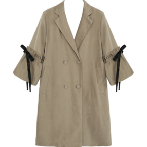 Cache Cache 捉迷藏 8803011837 女士中长款风衣 130元包邮 ￥130