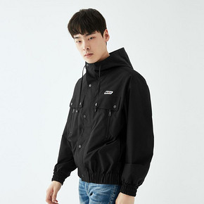 GXG GY121613A 男士连帽夹克 233.5元包邮（满1件5折）