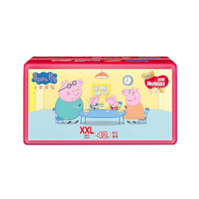 HUGGIES 好奇 金装 婴儿成长裤 XXL号 42片 *4件 307元包邮（合76.75元/件） ￥115