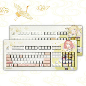 樱桃（CHERRY） G80-3000定制 战斗吧歌姬 联名款 限定机械键盘 1599元