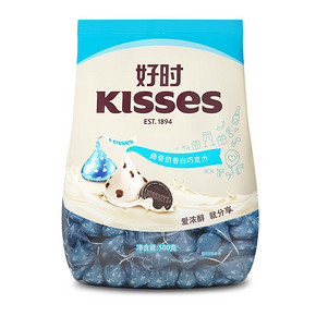 HERSHEY’S/好时KISSES曲奇奶香白巧克力500g电商版新老包装随机 50元