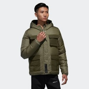 21日0点： adidas NEO DU2391 男士冬装羽绒服 306元包邮（0-1点）
