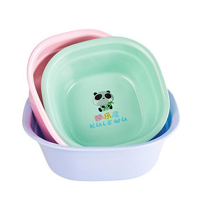 酷乐屋 婴儿脸盆 3个装 9.9元