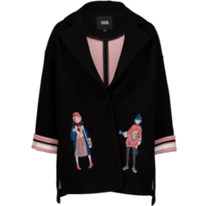 Cache Cache 捉迷藏 8809002201 刺绣小西装外套 114元包邮 ￥114