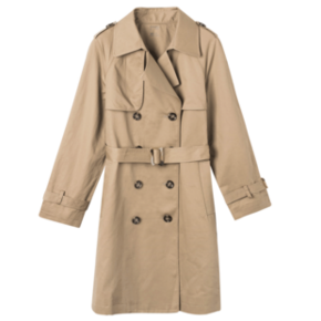 PurCotton 全棉时代 4100590017 女士风衣 349元包邮 ￥349