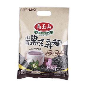 马玉山进口冲饮山药黑芝麻糊360g/袋营养早餐代餐粉进口冲调 *2件 88.2元（合