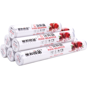 星和良品 保鲜膜 30m*25cm+20m*20cm（共2卷） 5.9元包邮（需用券） ￥6