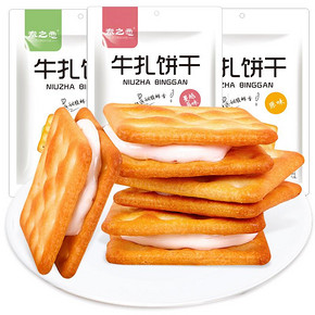 秦之恋 牛扎饼干 110g 5.1元