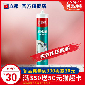 ￥30包邮 NIPPON PAINT 立邦 厨卫防霉胶 300ml