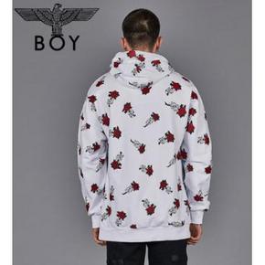【暖春战疫】Boy London 英版 2019SS 玫瑰印花连帽卫衣 到手价659