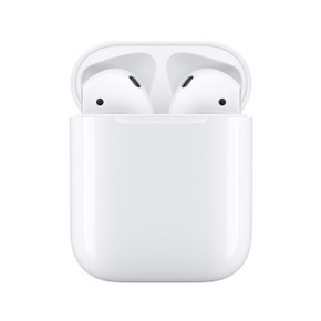21日0点：Apple 苹果 新AirPods（二代）真无线耳机 有线充电盒版 878元包邮（需