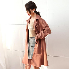 ￥78 限尺码：韩都衣舍 DU8846 女款荷叶边连衣裙