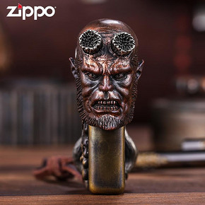 zippo芝宝美国正品打火机爵爷限量版盔甲机zoppo正品防风男士火机 838元
