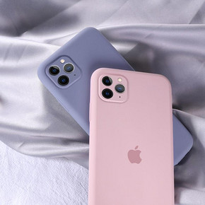 ￥25包邮 苹果11手机壳液态硅胶iPhone11pro max全包镜头防摔11promax新款超薄磨砂