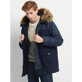 ￥399 Gap盖璞936364男士牛仔派克外套