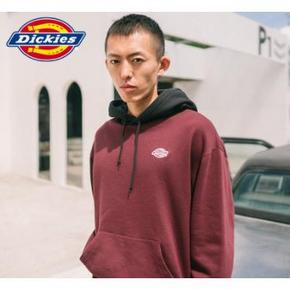 【优惠促销】Dickies 胸口刺绣撞色拼接卫衣 到手价379