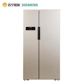 西门子（SIEMENS） KA92NV03TI 610升 对开门冰箱 5599元