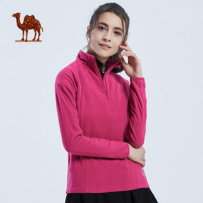 ￥69包邮 Camel/骆驼 户外抓绒衣 男女情侣款