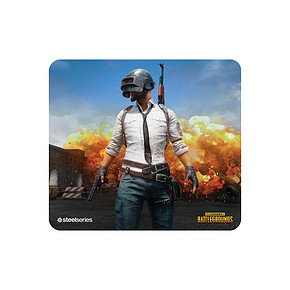 赛睿QcK+ PUBG 绝地求生限定版电竞游戏鼠标垫电脑垫写字台桌垫 109元