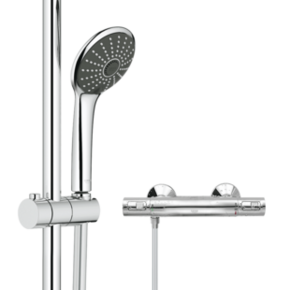38女神节预售：GROHE 高仪 27333000+34594000 恒温淋浴水龙头单花洒套装 1198元包
