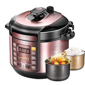Midea/美的 50Simple101电压力锅家用智能5L双胆 219元