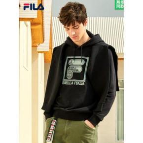 【天猫38节】FILA 2020SS连帽针织休闲卫衣 到手价383