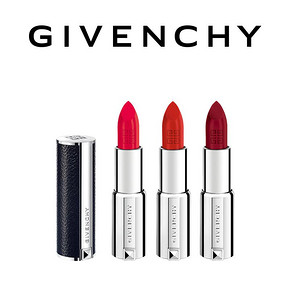 GIVENCHY 纪梵希 高定香榭天鹅绒唇膏 3支装（赠手包 妆前乳5ml） 1035元