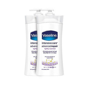 Vaseline/凡士林倍护特润身体乳滋润保湿肌肤洋甘菊清香型725ML*2 78元