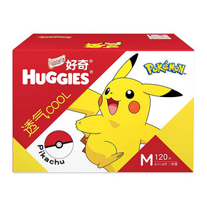 HUGGIES 好奇 铂金装 婴儿纸尿裤 M120片 *3件 295元（合98.33元/件）