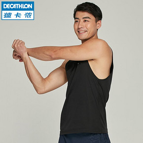 ￥19.9 DECATHLON迪卡侬8199803男士运动背心