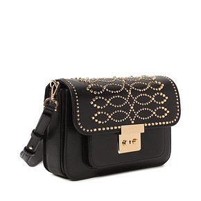 ￥556 28日0点：MichaelKors30F8GS9L3U金属铆钉翻盖女士单肩包