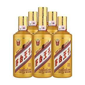53度500mLx6瓶 茅台金王子酒 整箱装 酱香型 1308元