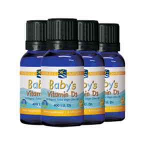 88VIP： Nordic Naturals 挪威小鱼 婴幼儿维生素D3滴剂 4ml*4瓶 228.95元包邮（需定