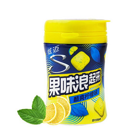 亿滋 Stride/炫迈无糖口香糖果味浪起来酷爽柠檬味37.8g休闲零食 *2件 12.9元（