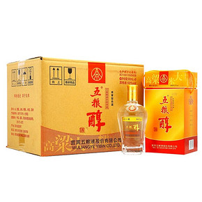 五粮液五粮醇盛世经典50度500ml*6浓香型白酒酒席宴请 489元