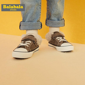 Balabala 巴拉巴拉 儿童加绒运动鞋 44.95元
