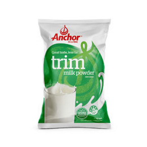 10点开始： Anchor 安佳 脱脂成人奶粉 1kg*2件 100.89元包邮