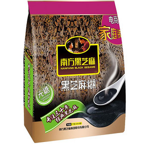 南方黑芝麻无糖黑芝麻糊1000g谷物营养 *3件 104.79元（合34.93元/件）