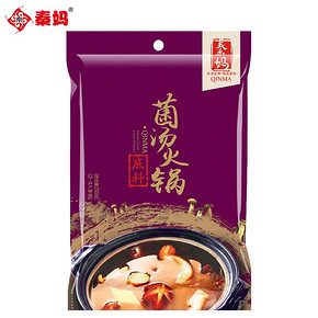 秦妈菌汤火锅底料200g *5件 61.75元（合12.35元/件）