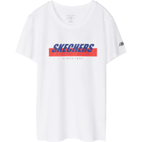 24日0点：SKECHERS 斯凯奇 SMLC219M025 短袖T恤 84元包邮（0-1点） ￥84