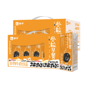 限地区：MENGNIU 蒙牛 黑谷 谷粒早餐牛奶饮品 250ml*12盒 19.95元（1件5折） ￥20