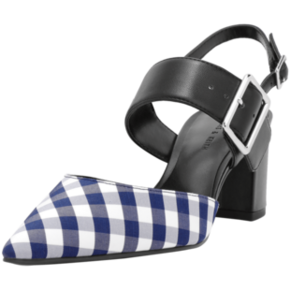 CHARLES＆KEITH CK1-61680001-1 女士尖头扣带方跟鞋 *2件 368元包邮（合184元/件） ￥