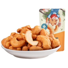 Three Squirrels 三只松鼠 炭烧腰果 90g *10件 119元包邮（下单立减） ￥119
