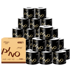 26日10点、?26日10点、88VIP：PINO 品诺 黑白经典卷纸 4层140g*27卷 *2件 +凑单品 