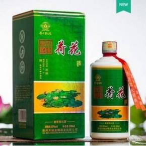 天猫 贵州 荷花 酱香型白酒 53度 500ml 10.1元